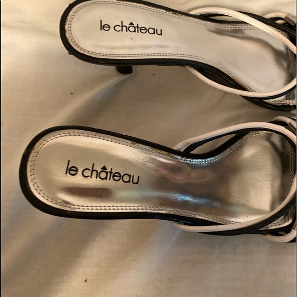 Le château kitten heel slip on sandal size 7 - Picture 2 of 9